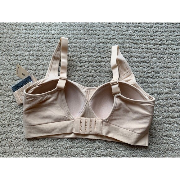 Truekind Everyday Comfort Straps Wireless Tan Convertible Bra Sz S New - Picture 7 of 7